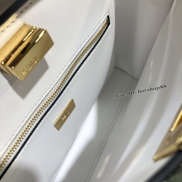 FENDI專櫃精品手提肩背女包 芬迪Iconic Peekaboo Essentially手袋 fdzg2698